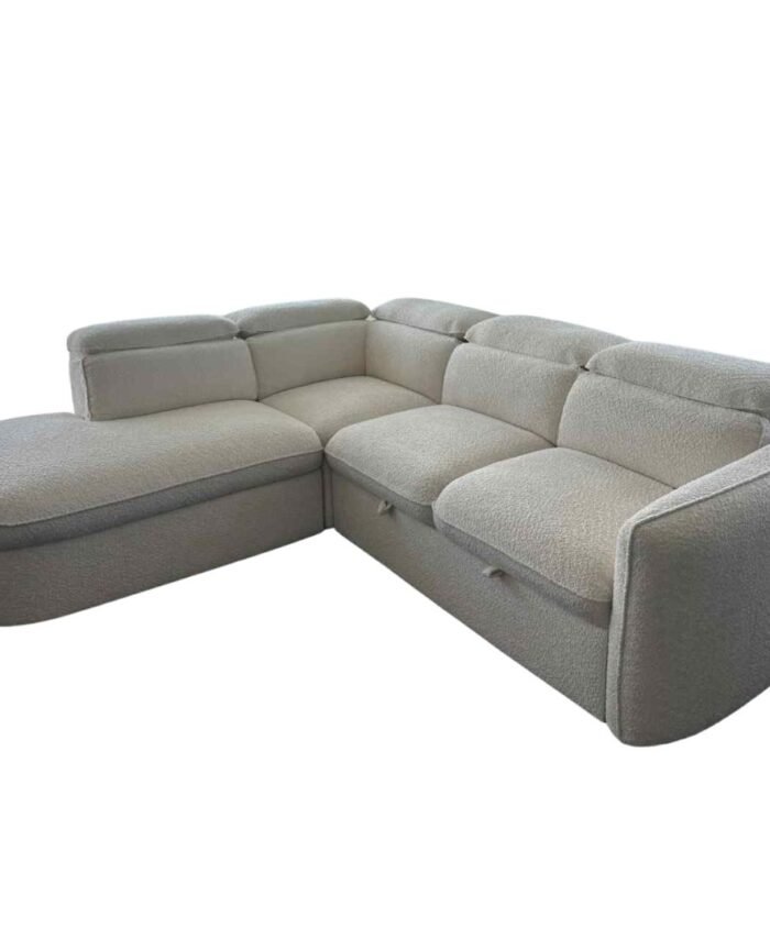 Kingston Sofa Bed & Storage Cream