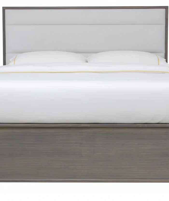 Premium Gray Pine Storage Bed