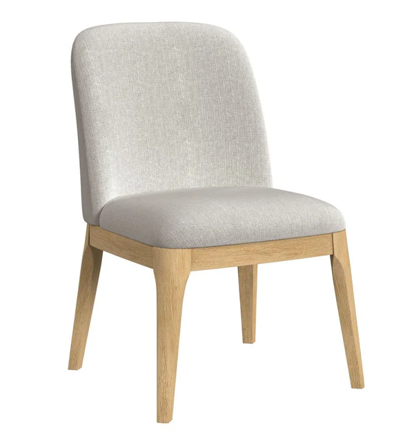 Natural Upholstered Dining Chair